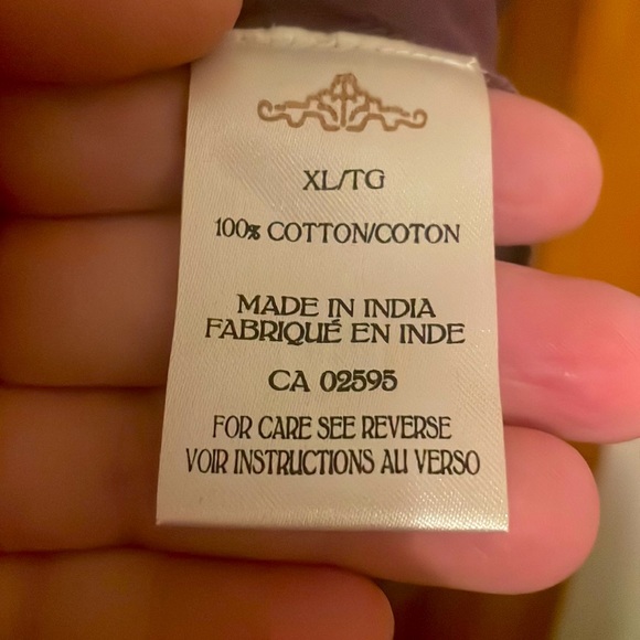 Never worn lined camisole-style cotton tank top by Temperance in size XL. - Picture 6 of 9